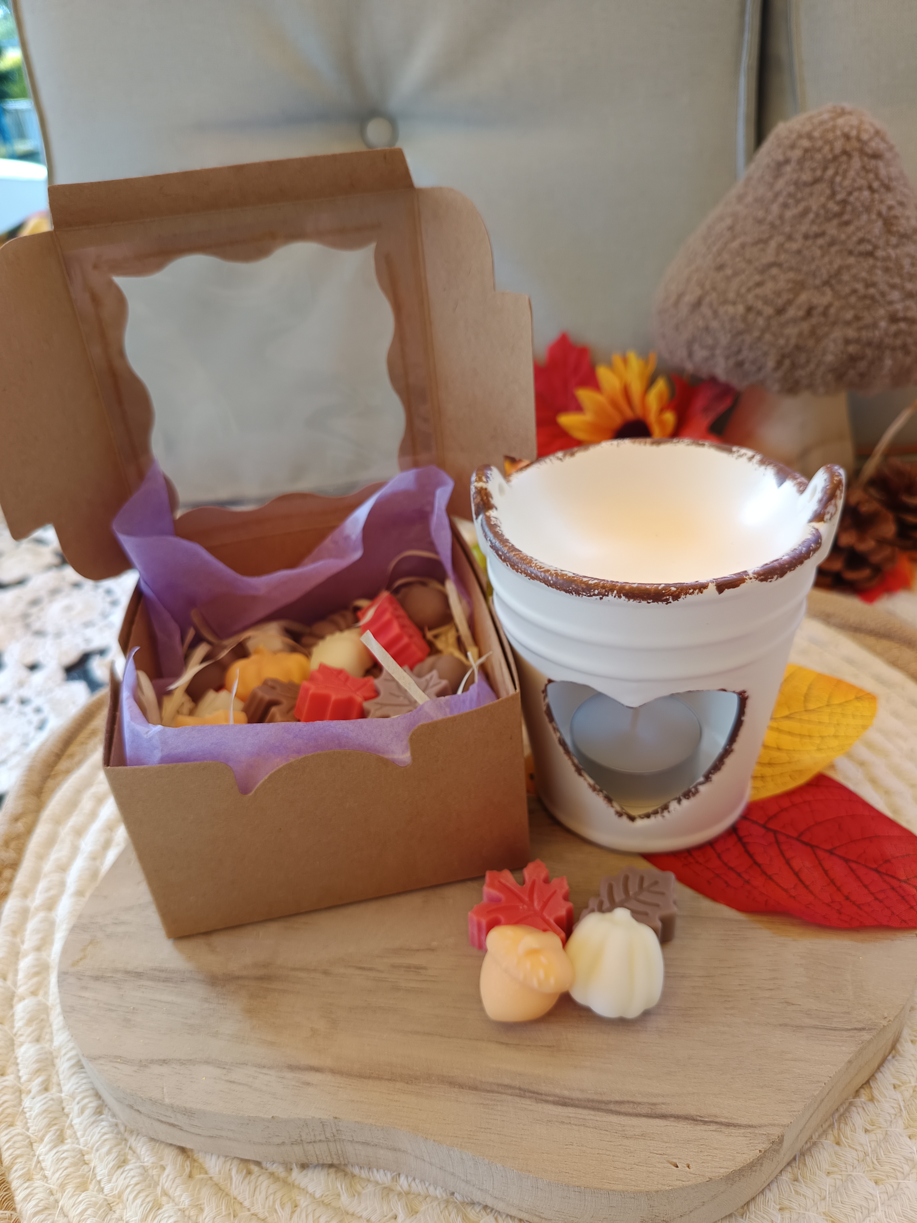 Kürbisliebe Duftmelts Mix - Duftmix Set mit 4 verschiedenen Kürbis-Düften 