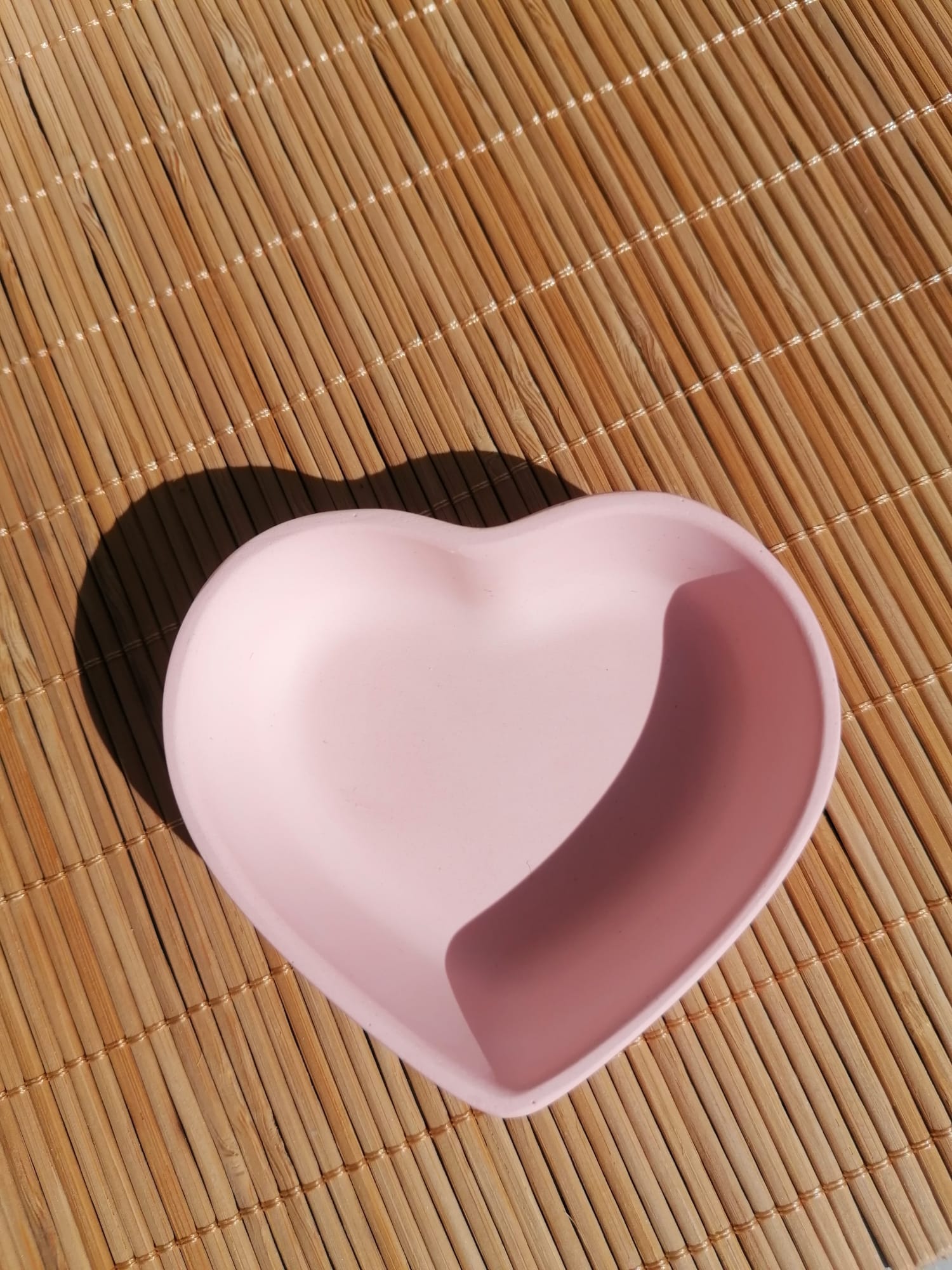 Herzschale rosa - Seelen-Moment Liebe