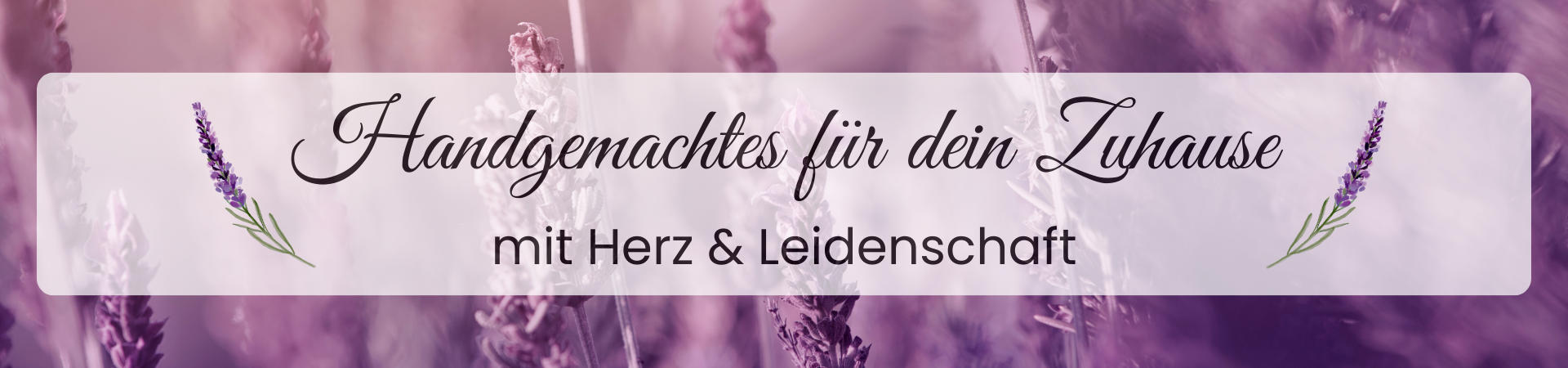 handgemachte Kerzen und Dekor