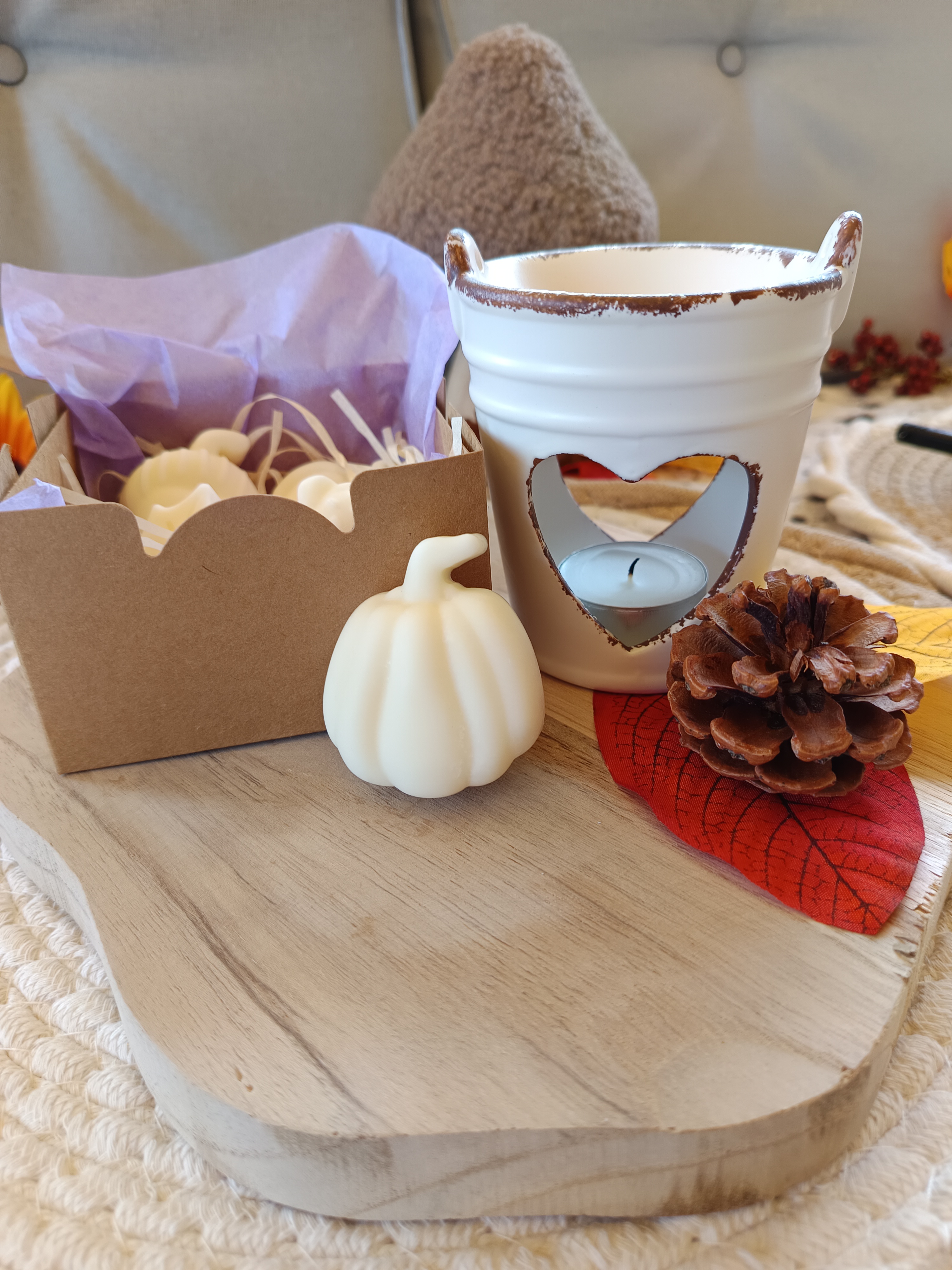 Kürbisliebe Duftmelts - 4 große Duftmelts - Yummy Pumpkin Pie