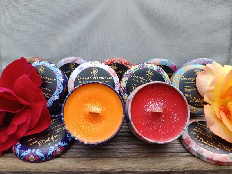 Mandala Collection – handgemachte Duftkerze im Boho-Stil